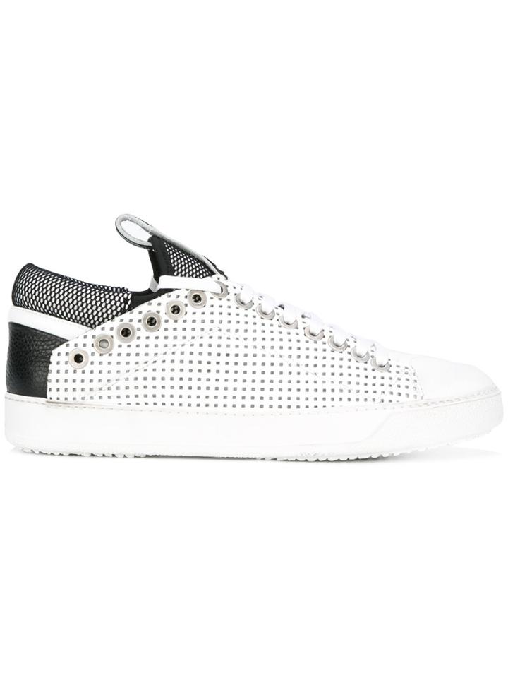 Bruno Bordese Netting Sneakers - White