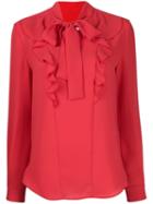 Mulberry Emmeline Georgette Blouse - Red