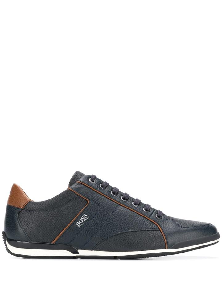 Boss Hugo Boss Logo Branded Sneakers - Blue