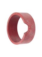 Ports 1961 Cut-out Bracelet, Women's, Size: L, Red, Wood
