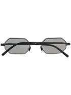 Mykita X Maison Margiela Octagonal Frame Sunglasses - Black