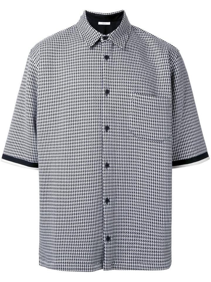 Aganovich Oversized Shirt, Men's, Size: 52, White, Cotton/polyester