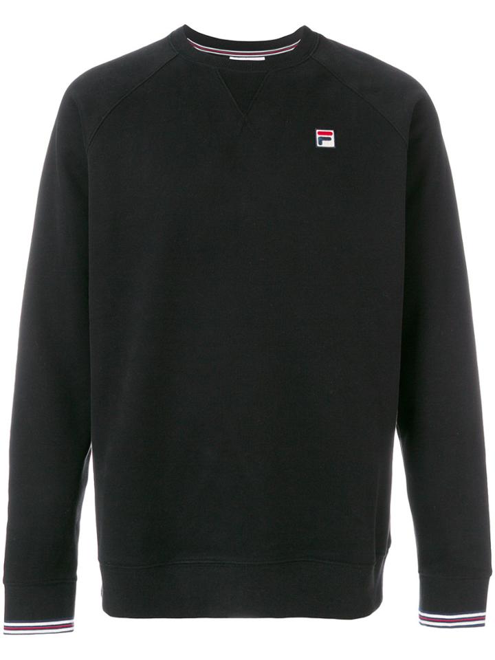 Fila Logo Long-sleeve Sweatshirt - Black