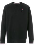Fila Logo Long-sleeve Sweatshirt - Black