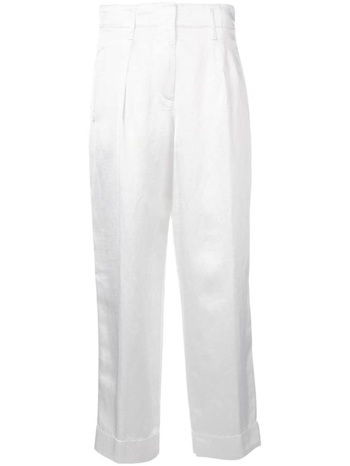 Forte Forte Straight-leg Trousers - White