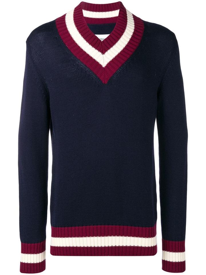 Lc23 Varsity-style Sweater - Blue