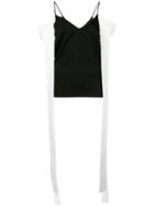 Ellery - Hanging Strap Camisole - Women - Polyester/acetate - 8, Black, Polyester/acetate