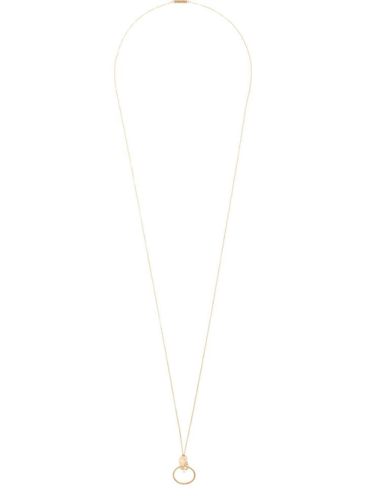 Delfina Delettrez 18kt Yellow Gold Two In One Necklace