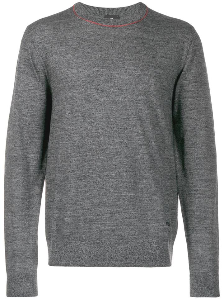Ps Paul Smith Crewneck Jumper - Grey