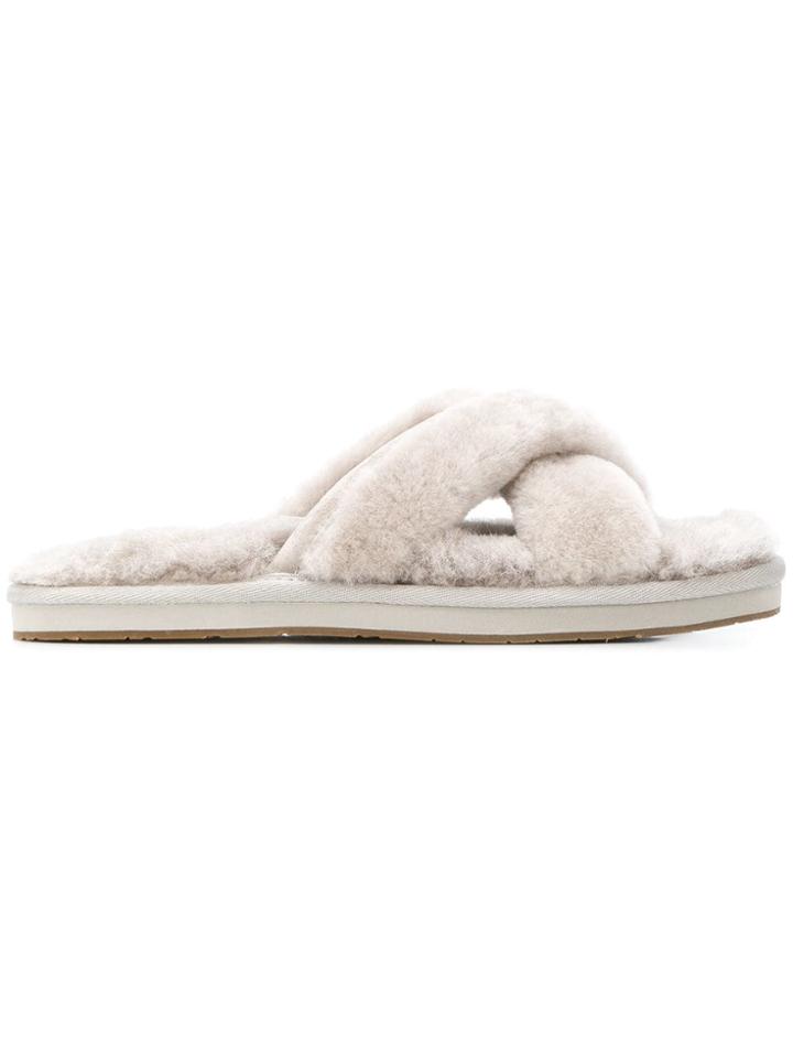 Ugg Australia Cross Strap Sandals - Grey