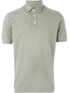 Eleventy Classic Polo Shirt, Men's, Size: M, Green, Cotton