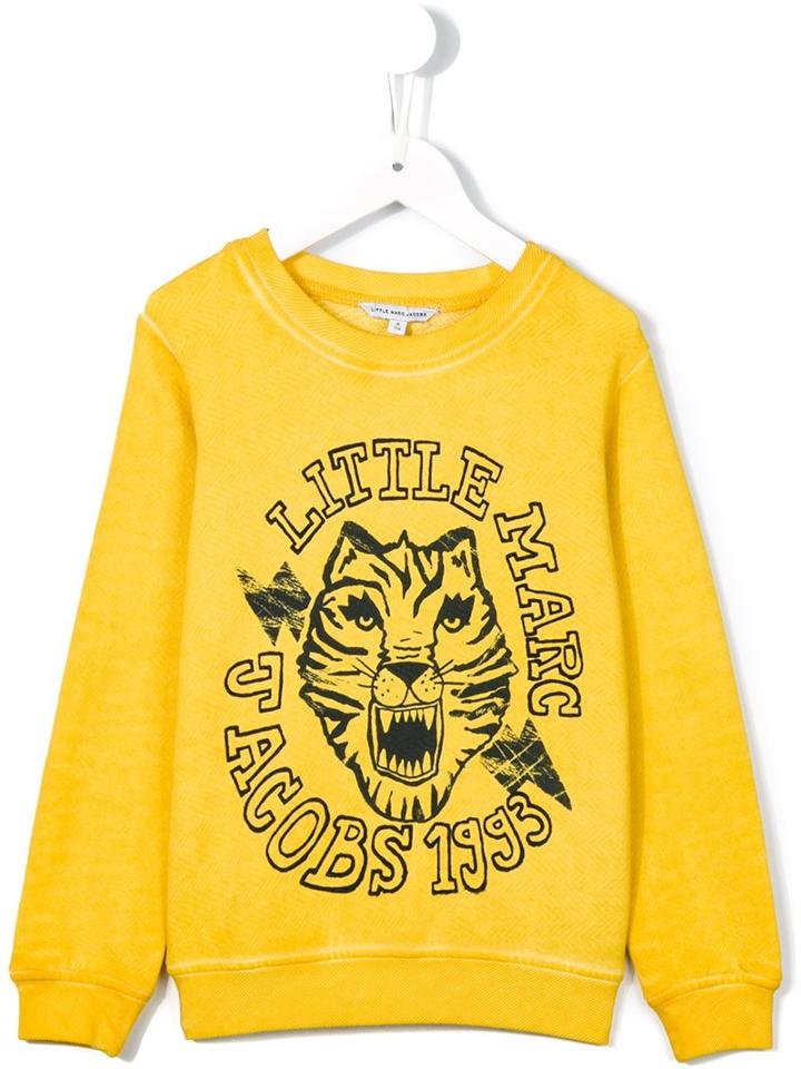 Little Marc Jacobs Tiger Print Sweatshirt