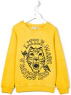 Little Marc Jacobs Tiger Print Sweatshirt