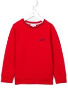 Boss Kids Logo Sweatshirt, Boy's, Size: 12 Yrs, Red