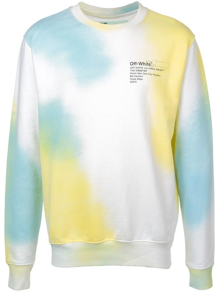 Off-white Tie-dye Sweatshirt