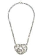 Michael Schmidt Swarovski Crystal Knot Necklace, Women's, Metallic