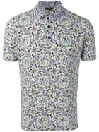 Fendi Printed Shirt, Men's, Size: 46, Blue, Cotton
