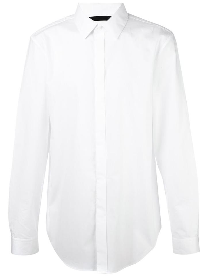 Alexander Wang Classic Shirt, Men's, Size: 46, White, Cotton