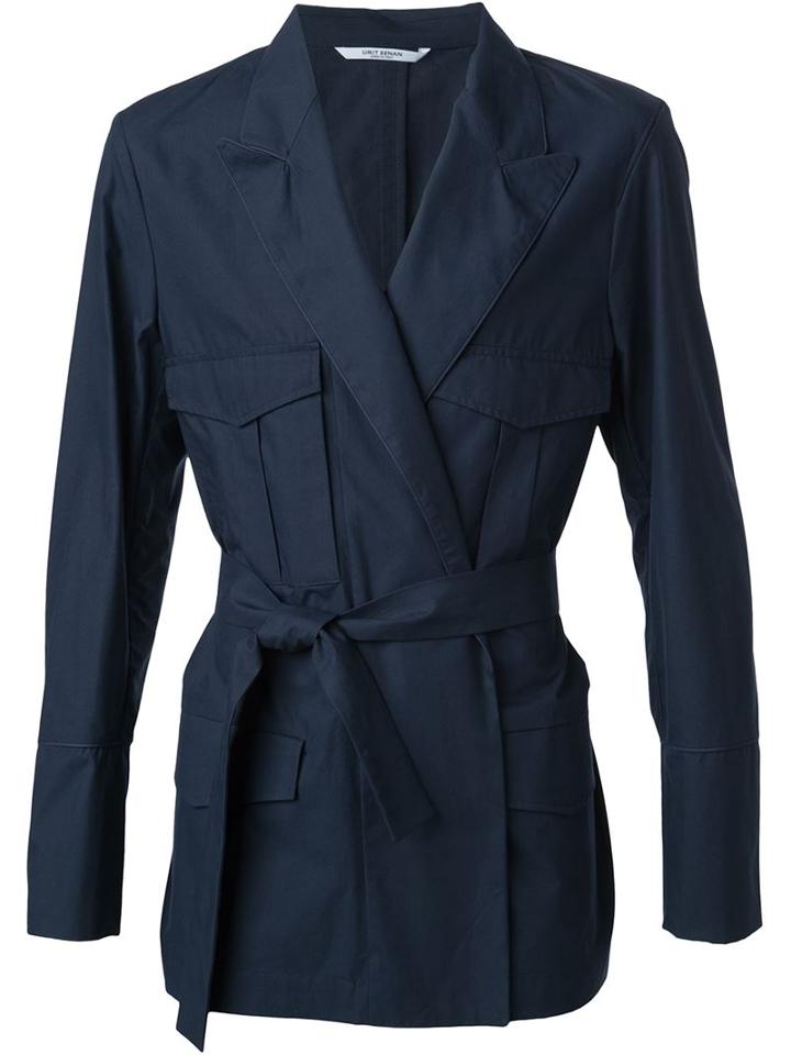 Umit Benan Belted Blazer Jacket