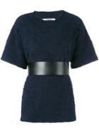 Chalayan Corset Belt, Women's, Size: Small, Black, Calf Leather