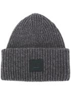 Acne Studios Oversized Beanie - Grey