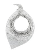 Paco Rabanne Mesh Necklace, Women's, Metallic