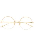 Boucheron Eyewear Round Frame Glasses - Gold