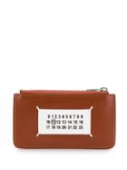 Maison Margiela Number Logo Patch Purse - Brown