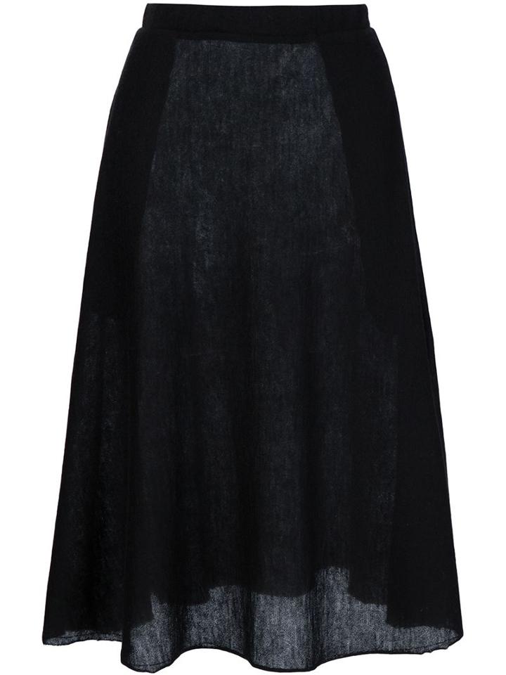 The Elder Statesman Knitted Skirt