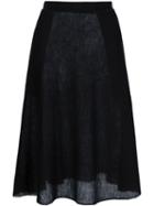 The Elder Statesman Knitted Skirt