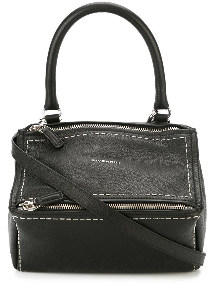 Givenchy Small Pandora Tote, Women's, Black, Calf Leather