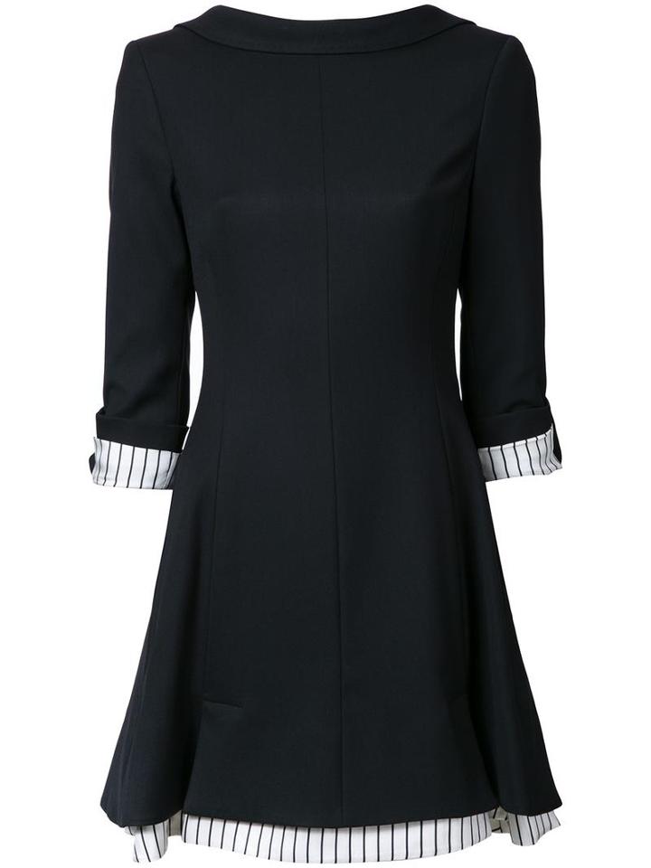 Monse Wrap Dress, Women's, Size: 4, Black, Polyamide/spandex/elastane/virgin Wool