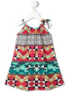 Lygia E Nanny Kids Printed Dress, Girl's, Size: 6 Yrs, Pink/purple