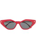 Mykita Gabi Sunglasses - Red