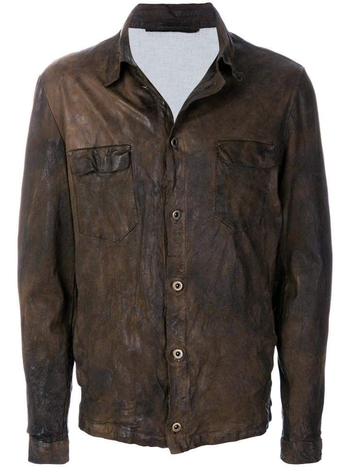 Salvatore Santoro Chest Pocket Jacket - Brown