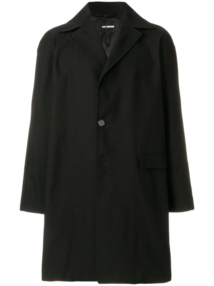 Raf Simons Flap Pocket Coat - Black