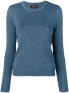 A.p.c. Slim-fit Pullover - Blue