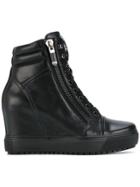 Baldinini Wedge Sneakers - Black