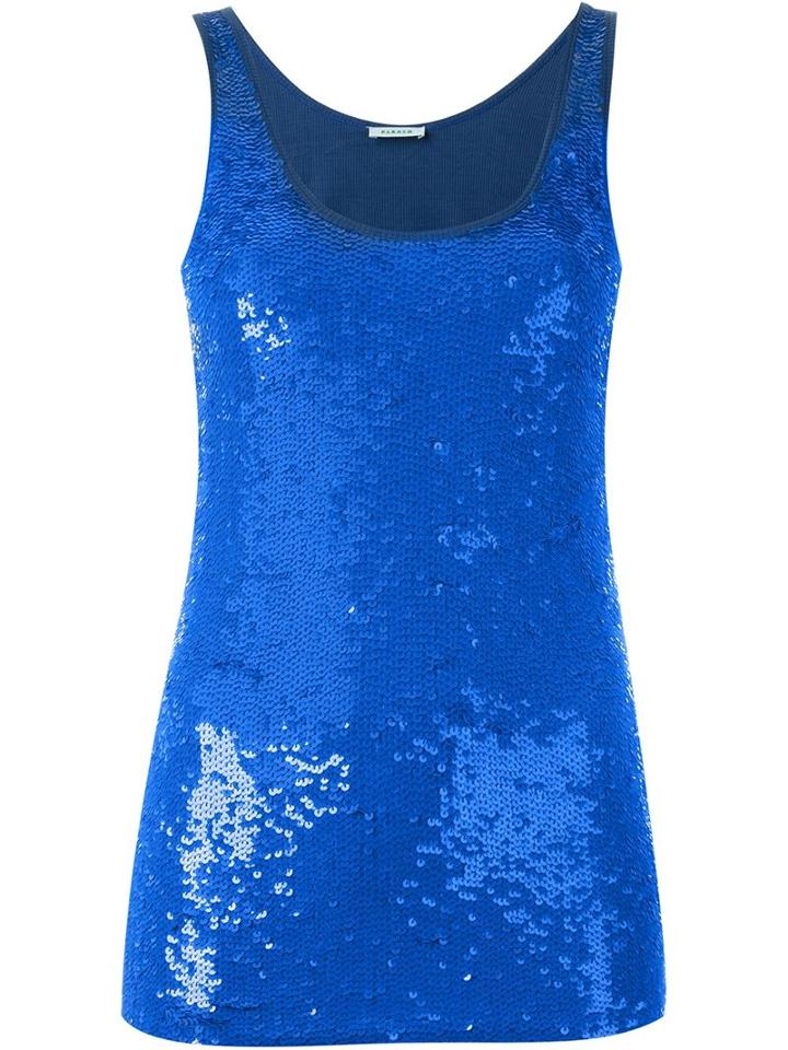 P.a.r.o.s.h. 'geek' Sequin Tank Top