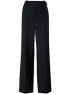 Dorothee Schumacher Wide Leg Trousers, Women's, Size: 3, Black, Polyester/spandex/elastane/acetate/virgin Wool