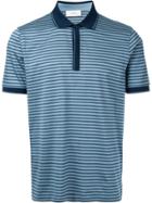 Cerruti 1881 Striped Polo Shirt - Blue