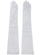 Manokhi Long Gloves - White