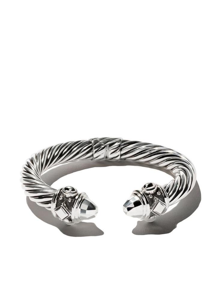 David Yurman Renaissance Cable Cuff Bracelet - Silver