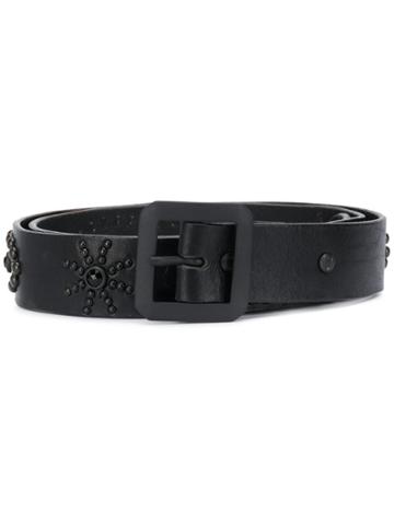 Htc Los Angeles Stud Embellished Belt - Black