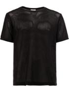 Dries Van Noten Herne Woven T-shirt, Men's, Size: Small, Black, Cotton