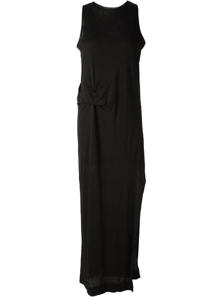 By Malene Birger Namilla Long Length Dress, Women's, Size: S, Black, Linen/flax/viscose/spandex/elastane