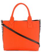 Pinko Logo Print Tote - Yellow & Orange