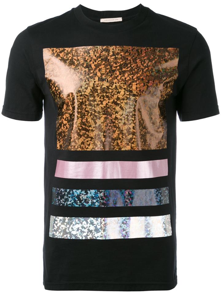 Christopher Kane Foil Detail T-shirt - Black