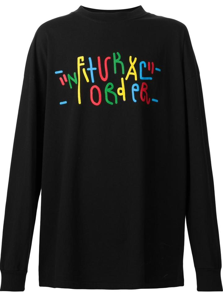 Alyx High Neck Longsleeved T-shirt, Men's, Size: Large, Black, Cotton