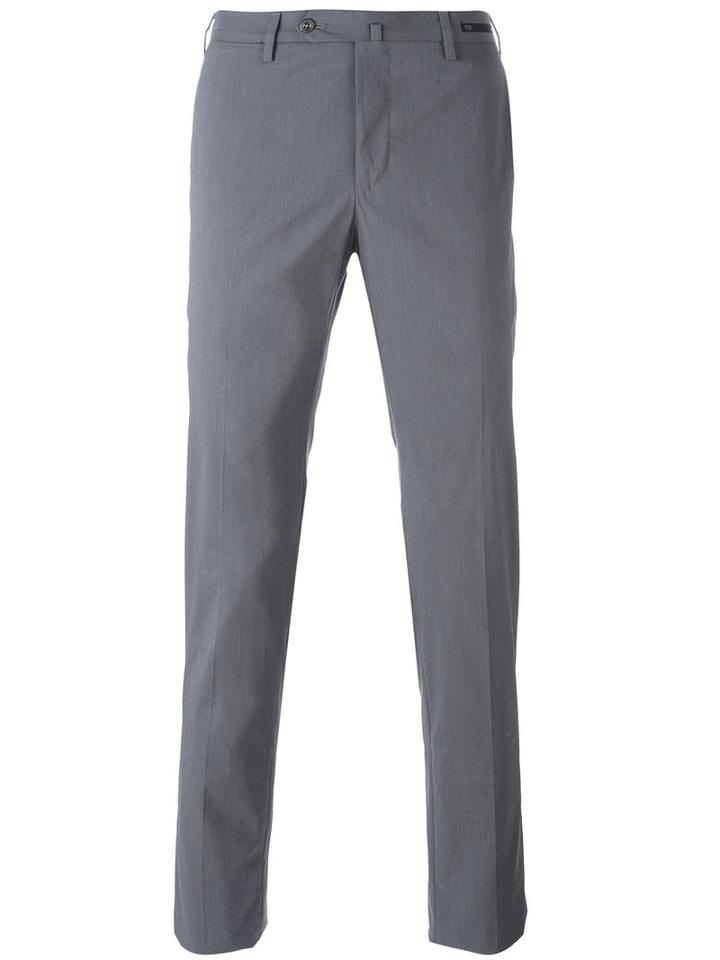 Pt01 Classic Chinos, Men's, Size: 52, Grey, Cotton/polyamide/spandex/elastane